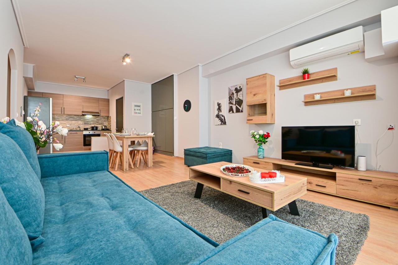 Apartmán Modern Flat In The Heart Of Port Of Pireus Exteriér fotografie